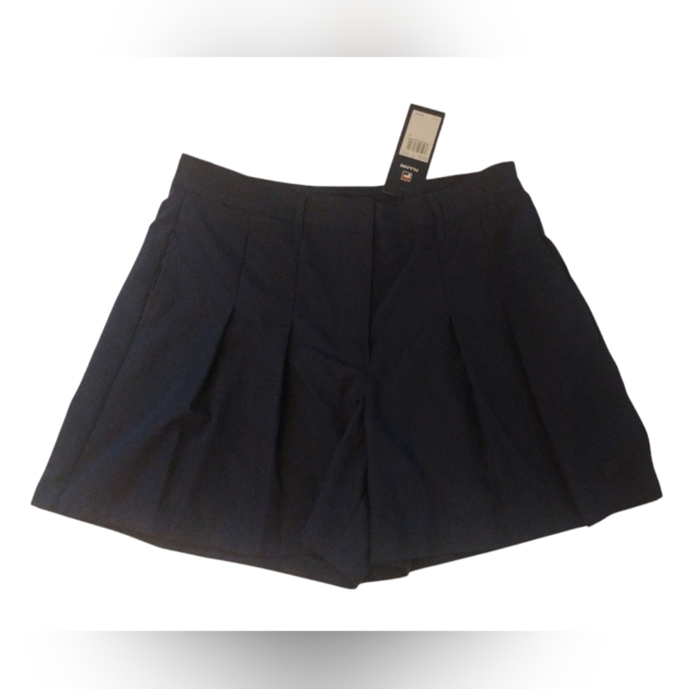 Fila Sports Women’s Navy Blue Logo Athletic Shorts Size XL NWT